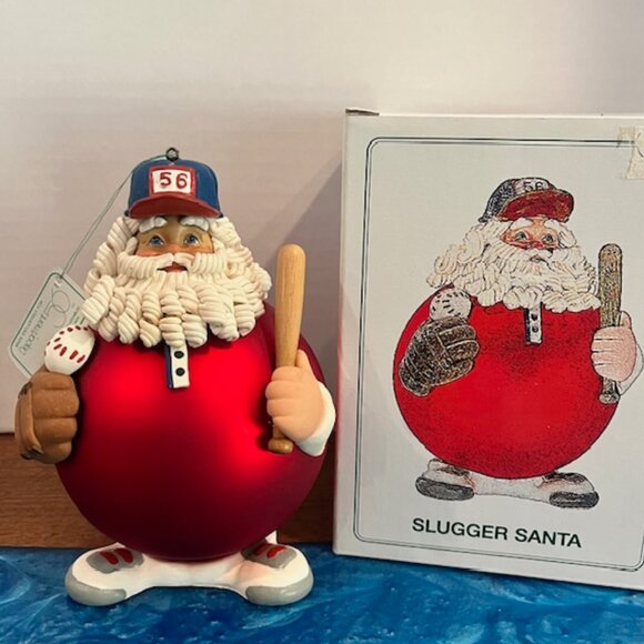 Department 56 Noel 7" Slugger Santa Baseball Ornament - Picture 1 of 7